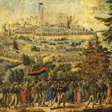 Der Festumzug zum Hambacher Schloss